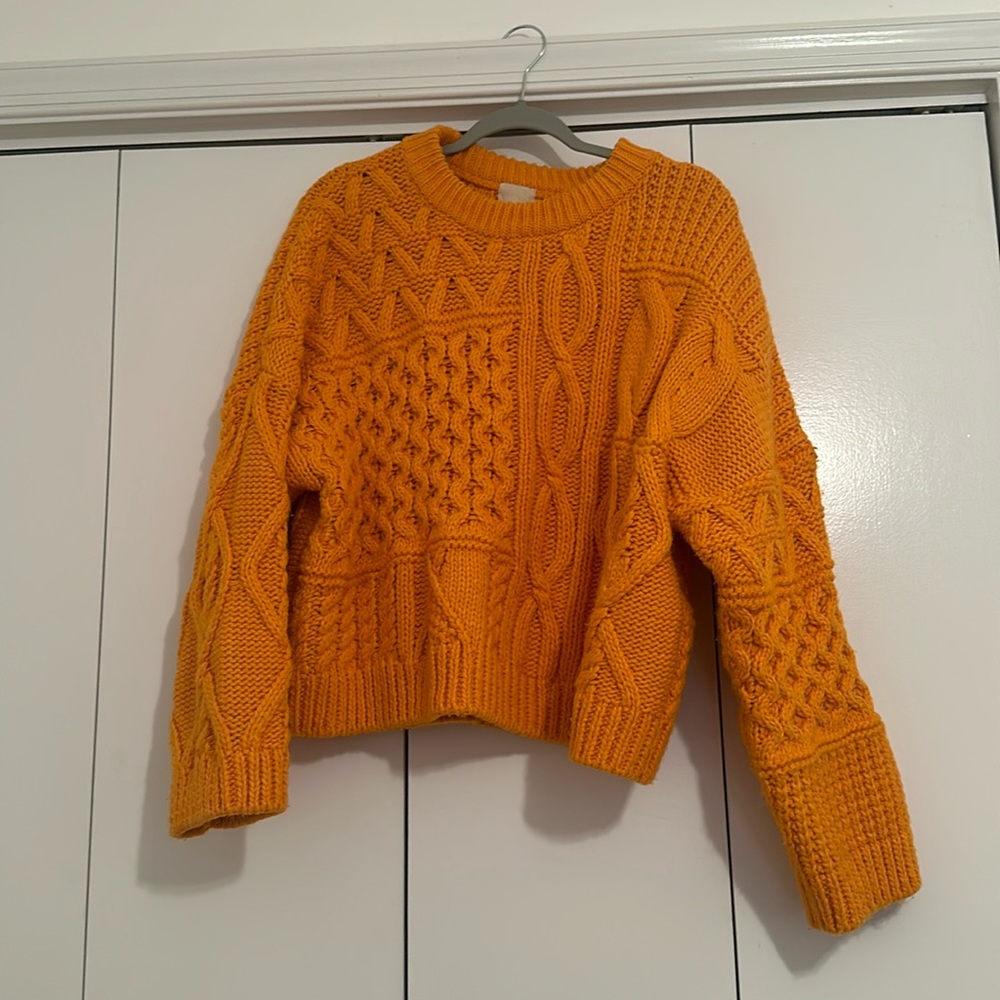 H&M Orange sweater Médium